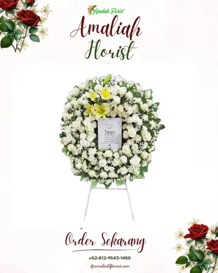 Krans Bunga Duka Paket Wedding Depok
