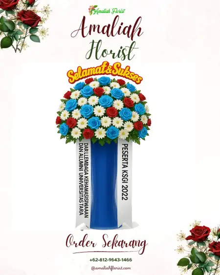 Standing Flowers Paket Wedding Depok